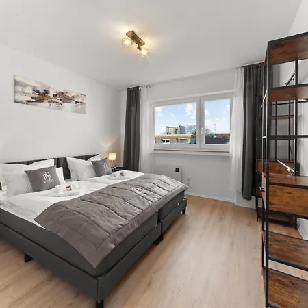 Vinful: Premium-apartment Mit Balkon Und Parkplatz * 鲁尔河畔米尔海姆