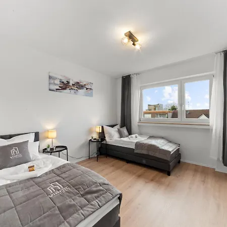 Vinful: Premium-apartment Mit Balkon Und Parkplatz Mülheim an der Ruhr